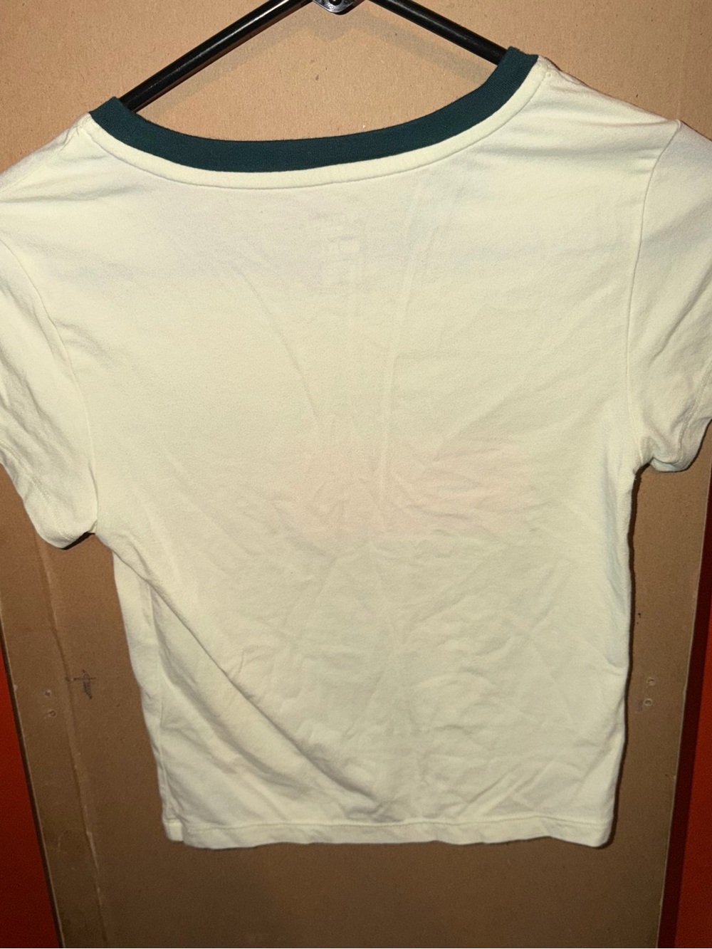 Smiles and Miles Graphic Tee Yellow with Coral and Dark Green - Picture 4 of 4